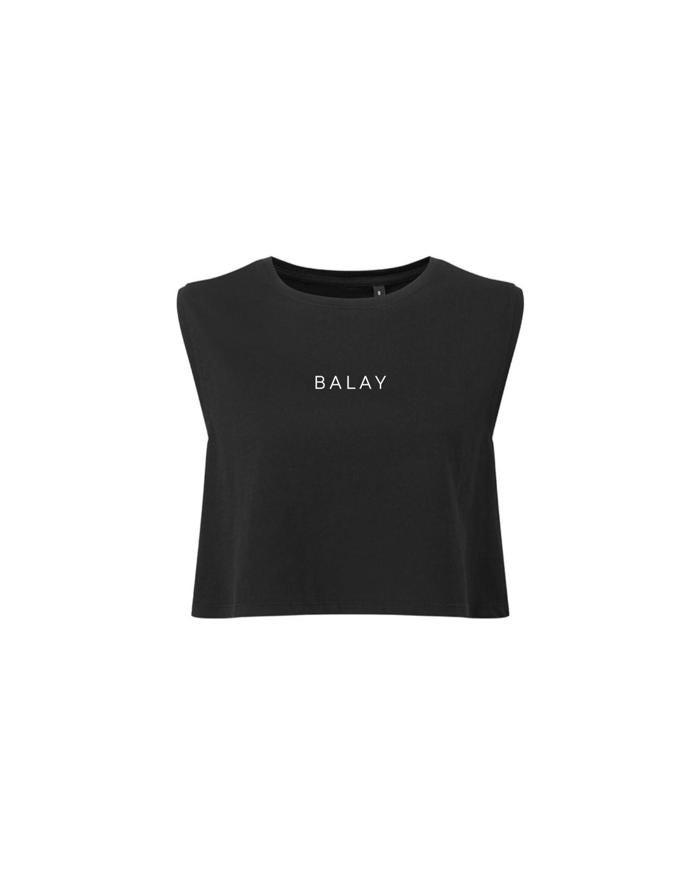 Balay Crop Tank - Black
