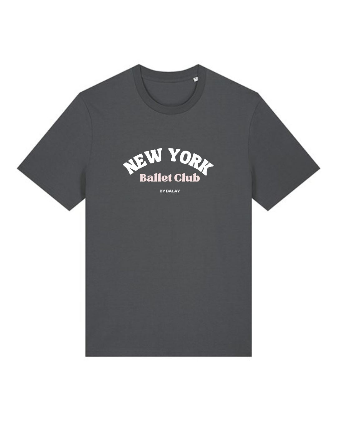 New York Ballet Club T-Shirt - Charcoal