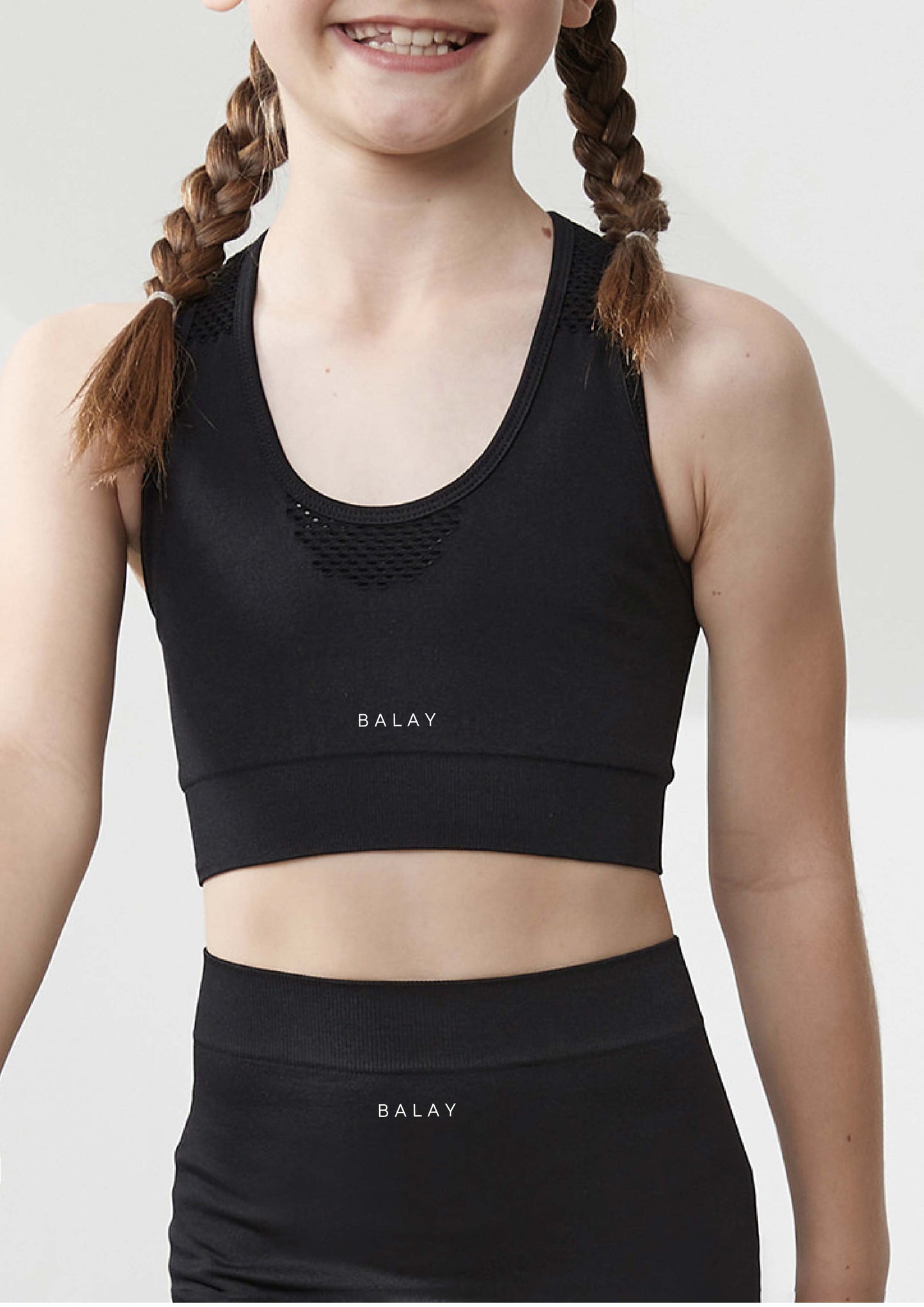 BALAY SEAMLESS CROP TOP - KIDS