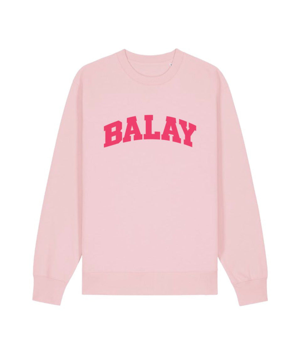 PINK ON PINK BALAY SWEATSHIRT