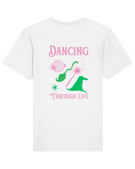 Dancing though life T-Shirt - White
