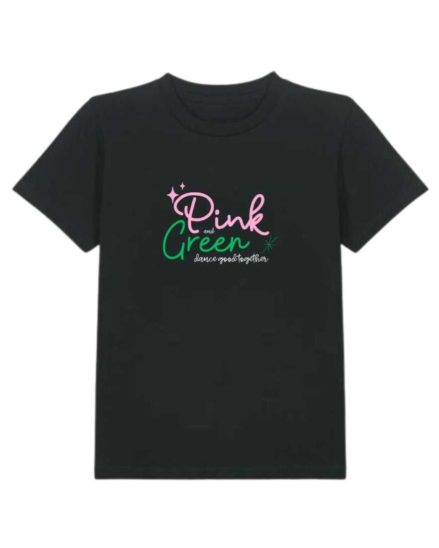Pink and Green Dance Good Together T-Shirt