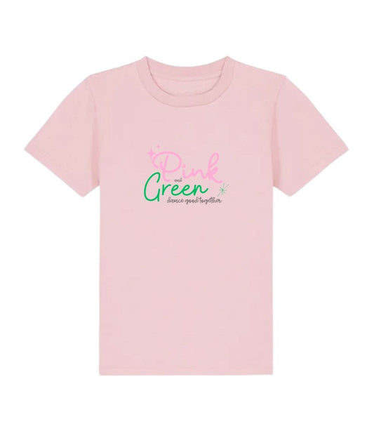 Pink and Green Dance Good Together T-Shirt