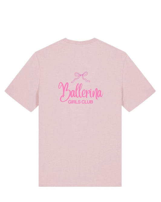 Ballerina Girls Club T-Shirt - Pink