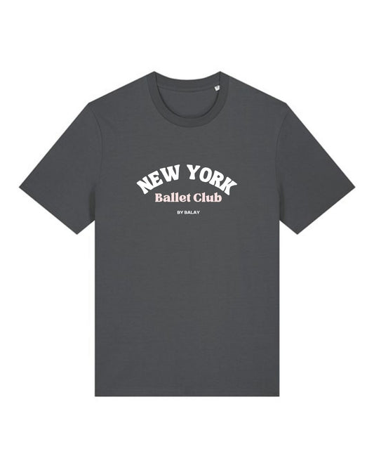 New York Ballet Club T-Shirt - Charcoal