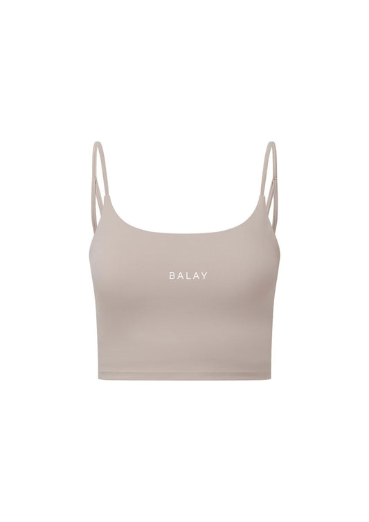 Balay Luxe Sports Bra - Stone