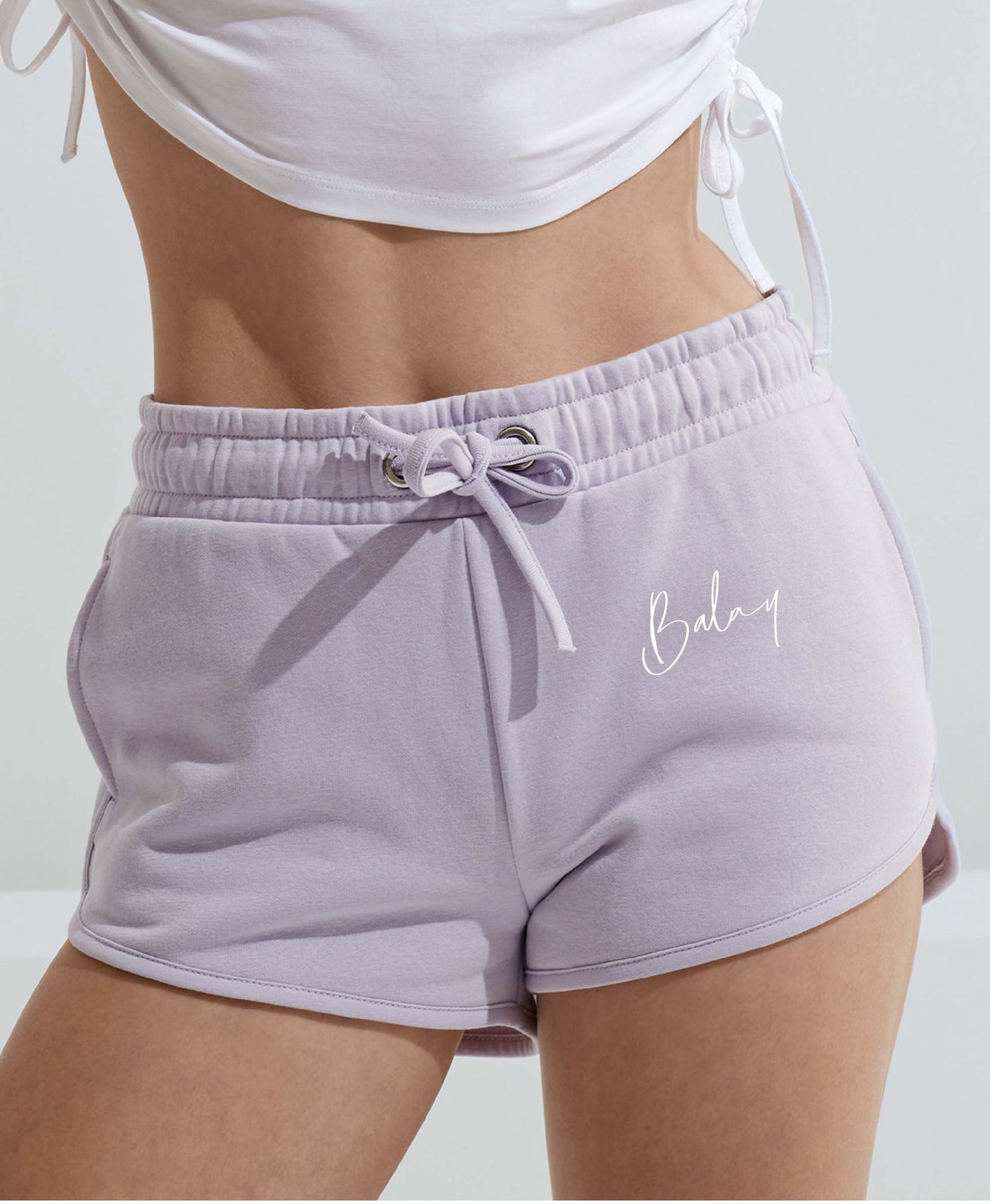 Balay Tracksuit Shorts - Lilac