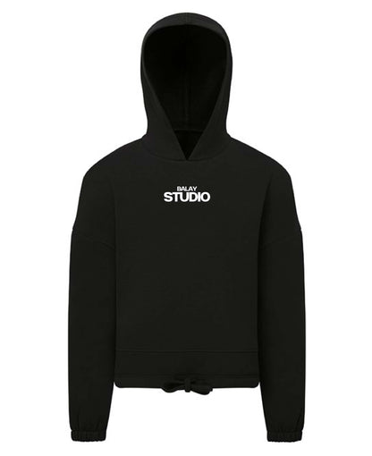 Balay Studio - Child Cropped Pullover - Black / Grey