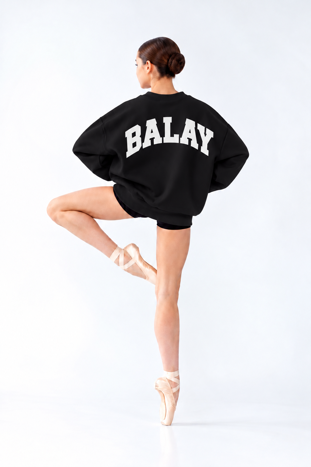 BALAY VARSITY BACK PRINT SWEATSHIRT