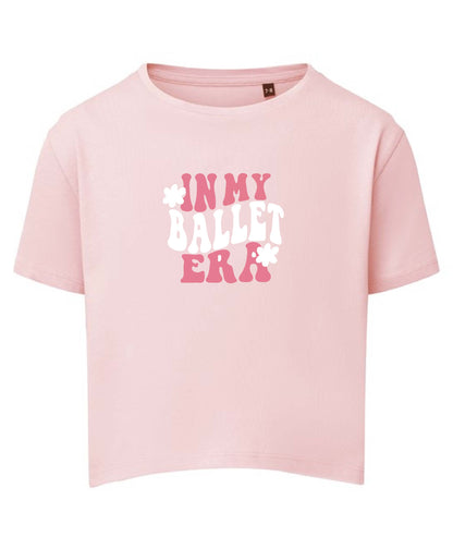 Ballet Era Crop T-Shirt - Pink