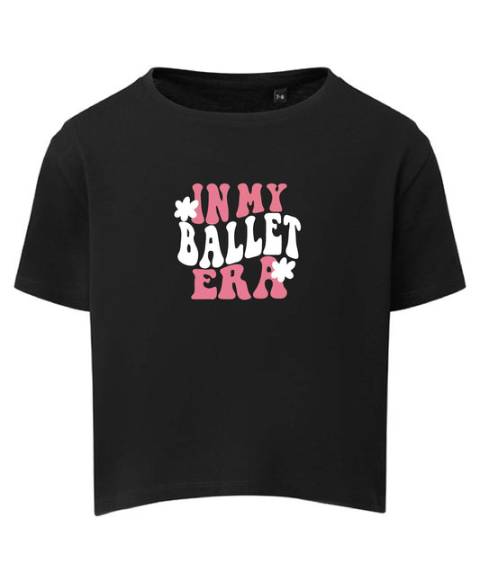 Ballet Era Crop T-Shirt - Black