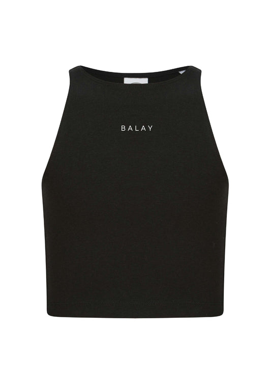 BALAY HIGH NECK CROP TOP - KIDS