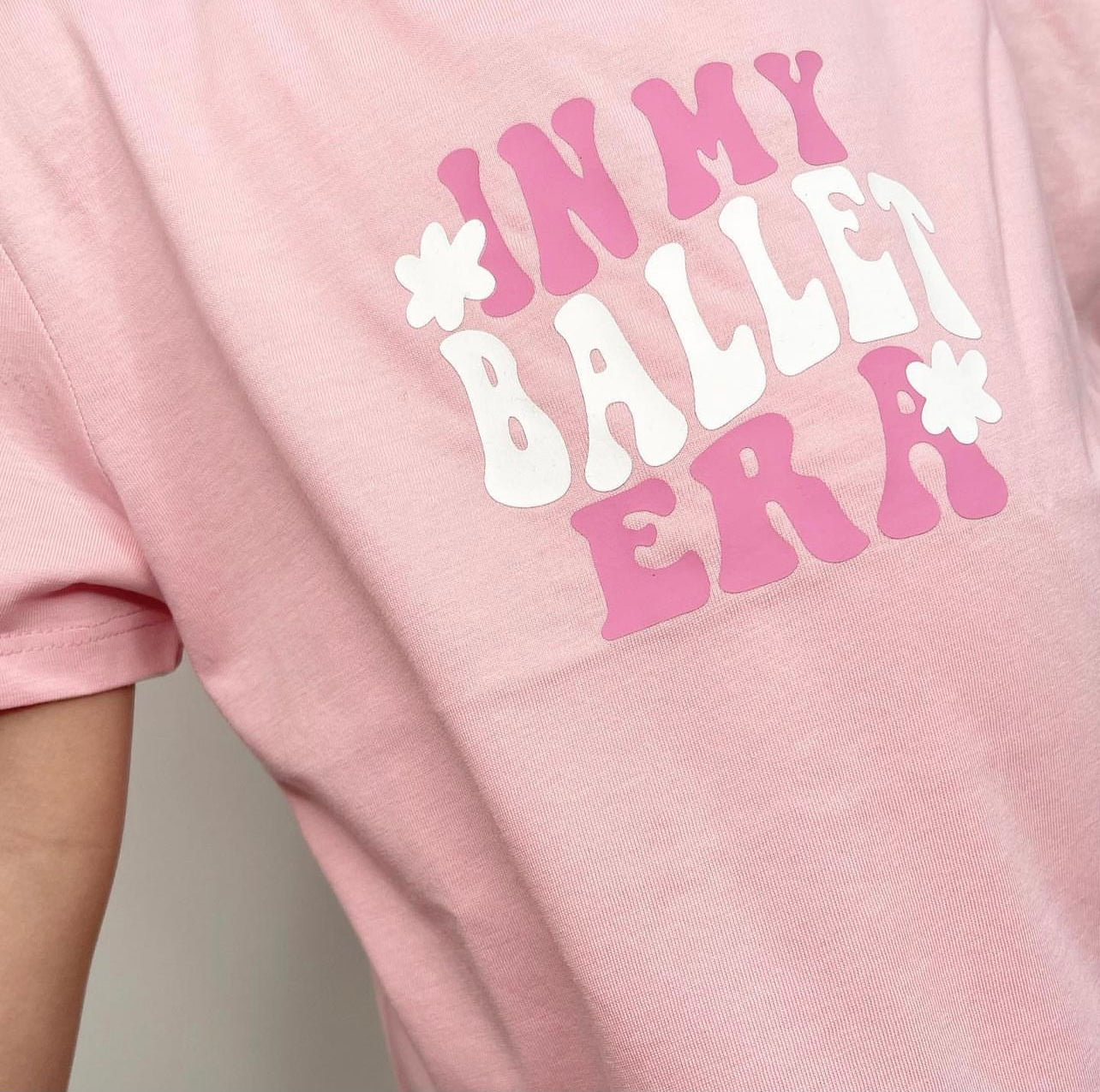 Ballet Era Crop T-Shirt - Pink