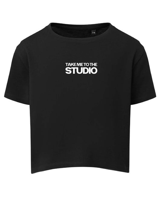 STUDIO CROP - BLACK