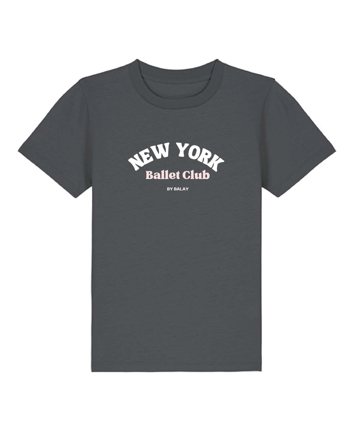 New York Ballet Club T-Shirt - Charcoal