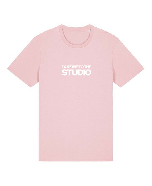 Take me to the Studio Tee - Pink