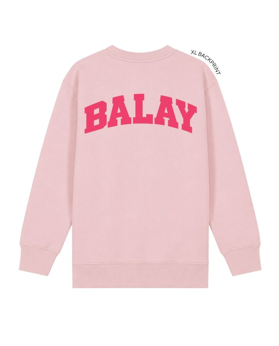BALAY VARSITY BACK PRINT SWEATSHIRT