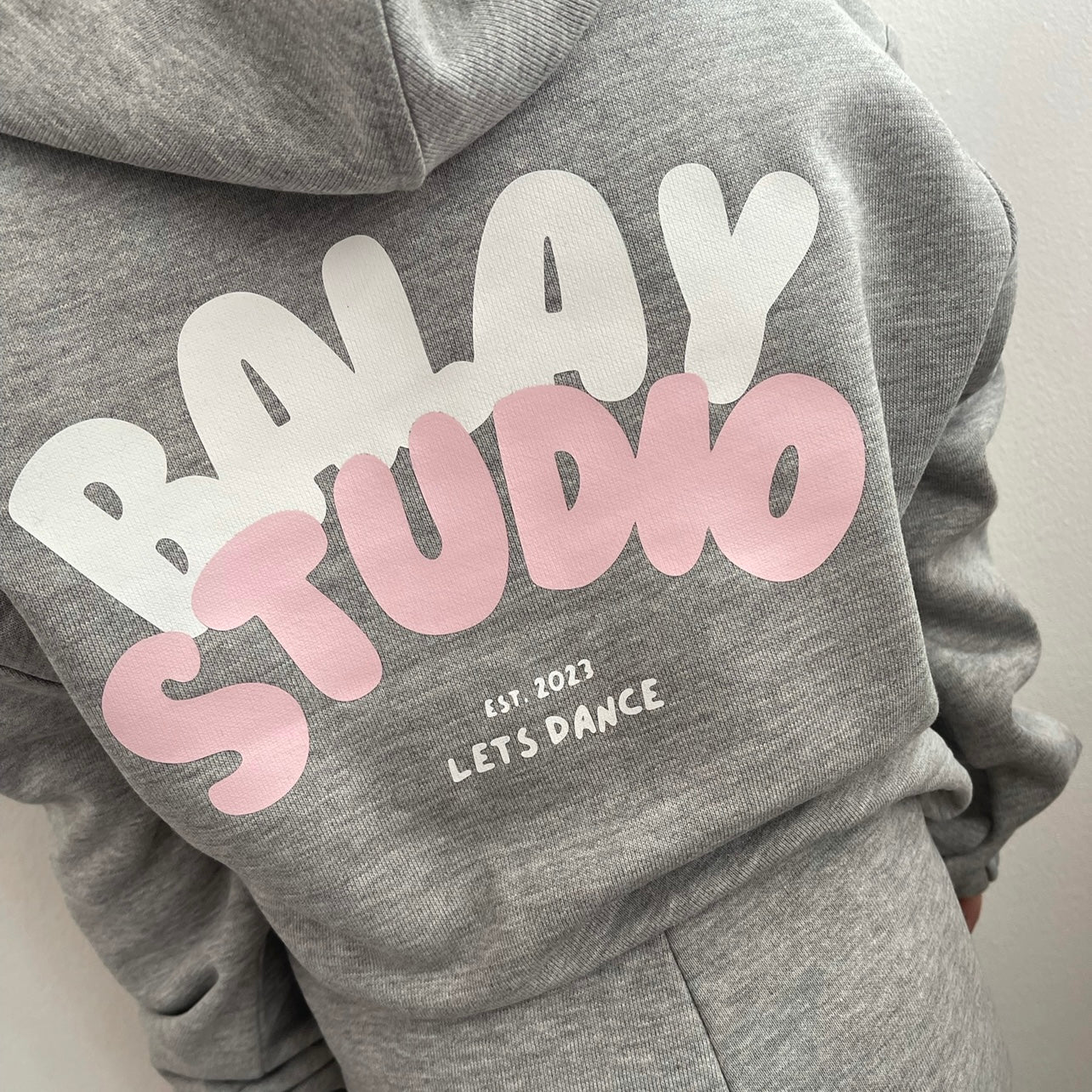 Balay Studio Kids Cropped Pullover - Grey