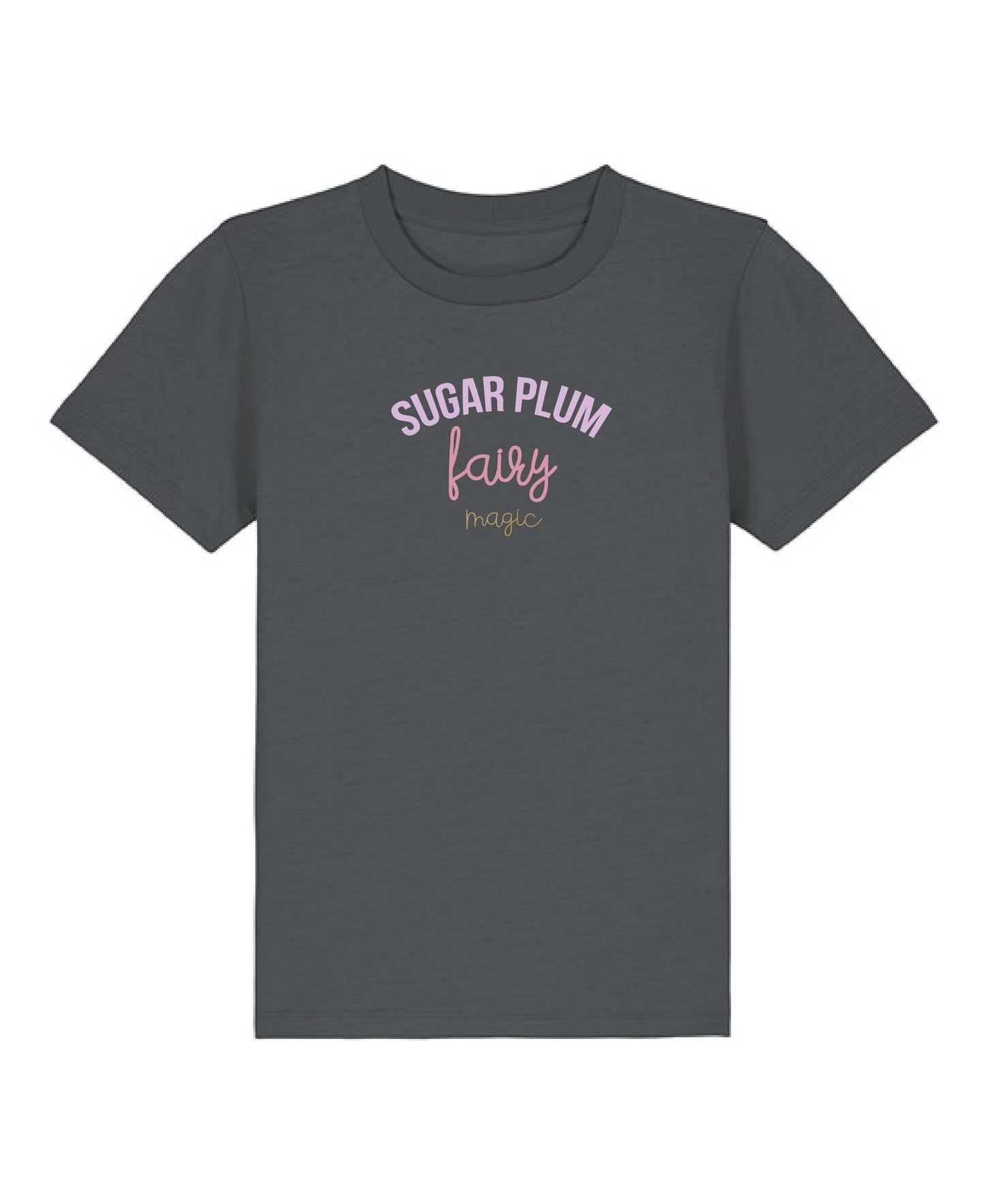 Sugar Plum Fairy Magic T-Shirt - Charcoal