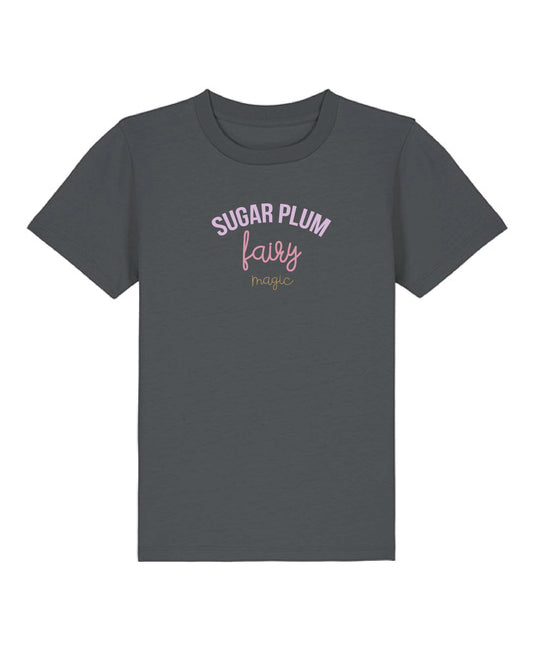 Sugar Plum Fairy Magic T-Shirt - Charcoal